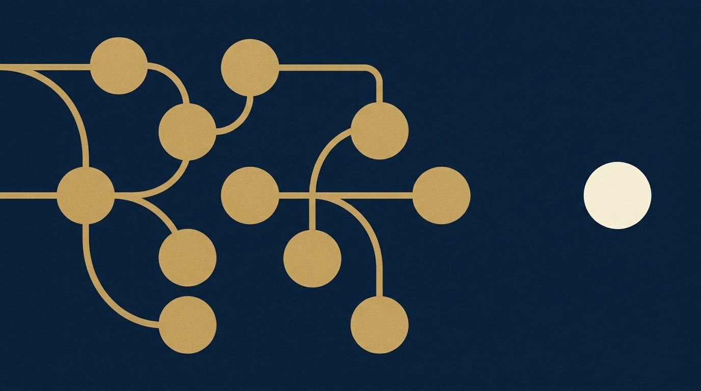 Illustration for the build log "How an Agent-Native Studio Found Its Own Broken Links"